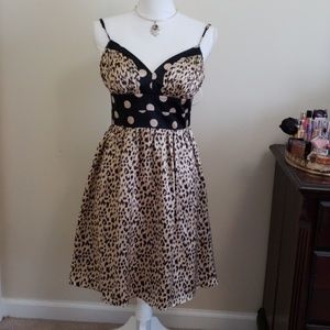 OC by OC Animal Print Dress